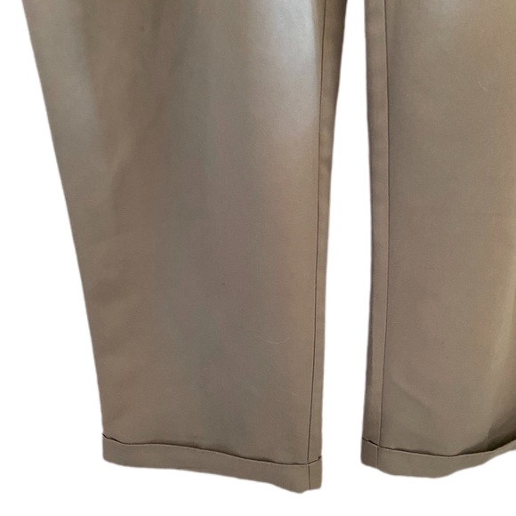 Savane Pants Mens Khaki Dress Slacks With Cuff Poshmark